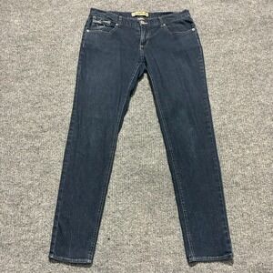 Tyte Jeans Womens Skinny Size 13 Blue Denim Dark Wash Stretch Low Rise